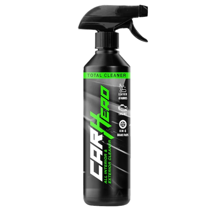 Solutie Curatare Generala si Scos Pete, Total Cleaner, Car Hero, Detailing Auto, 500ml