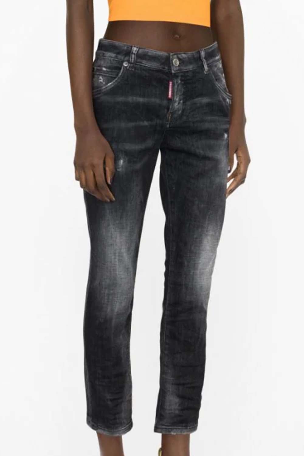 Skinny Jeans Dsquared2 Jeans Dama Blugi Dama, Dsquared