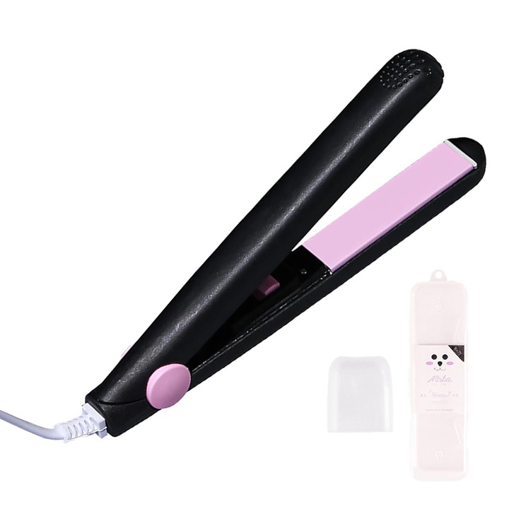 Egyenesítő/göndörítő lap, Tárolódoboz, Védőburkolat, 16,5 cm, Star Black