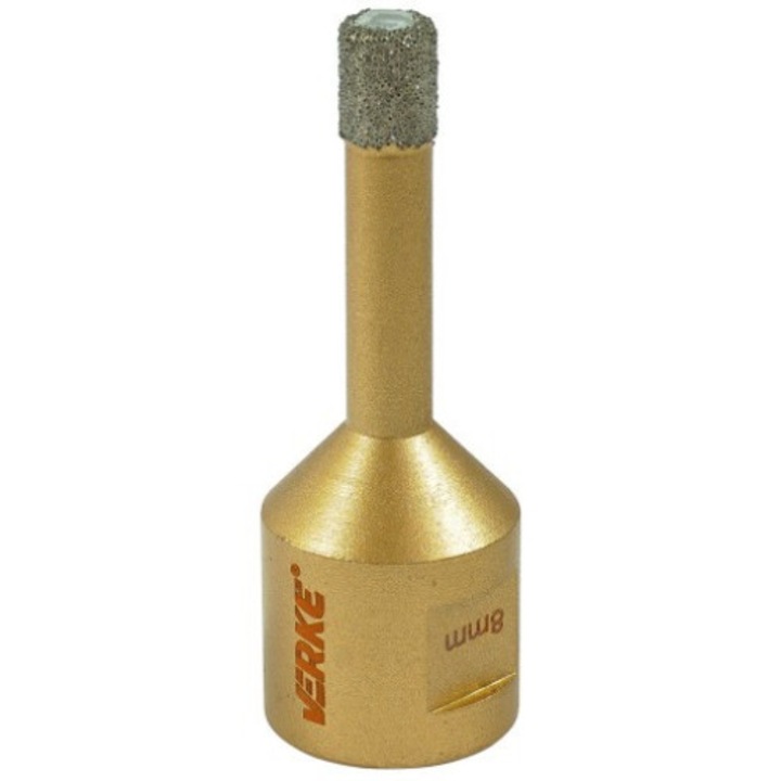 Диамантена сърцевина за камък, Verke, V05110, пясък и бетон 8 мм