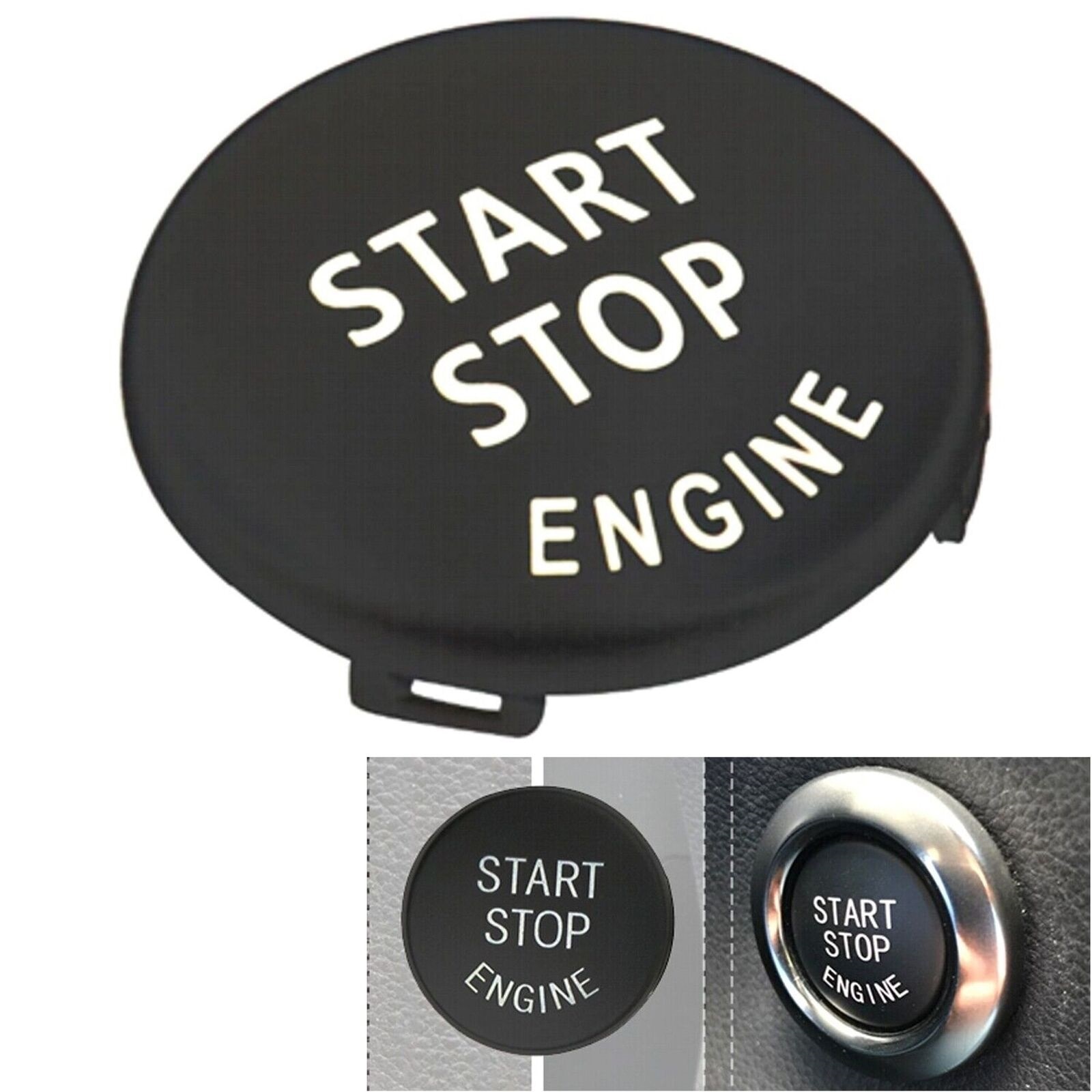 Buton Start/Stop, Pentru BMW E90 E91 E93 E60 E61 E70, Albastru - eMAG.ro