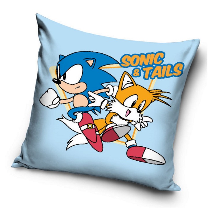 Sonic a sündisznó Tails párnahuzat 40x40 cm