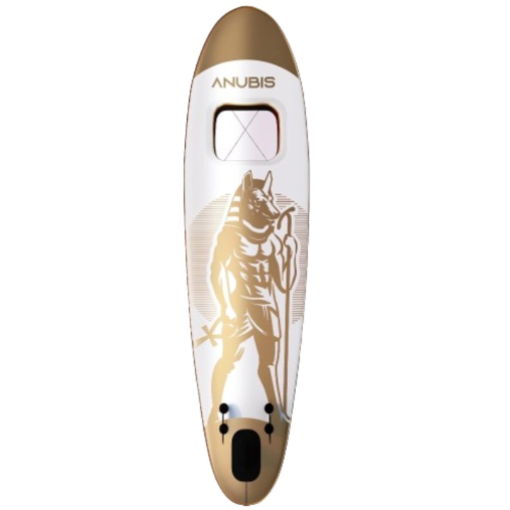 Placa gonflabila Paddle Board Physionics, ‎305 x 76 x 12 cm, auriu Anubis