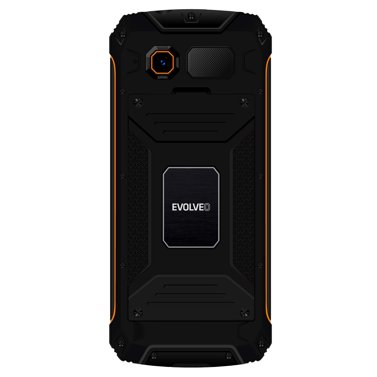 Telefon mobil, Evolveo, STRONGPHONE Z6, Negru/Portocaliu