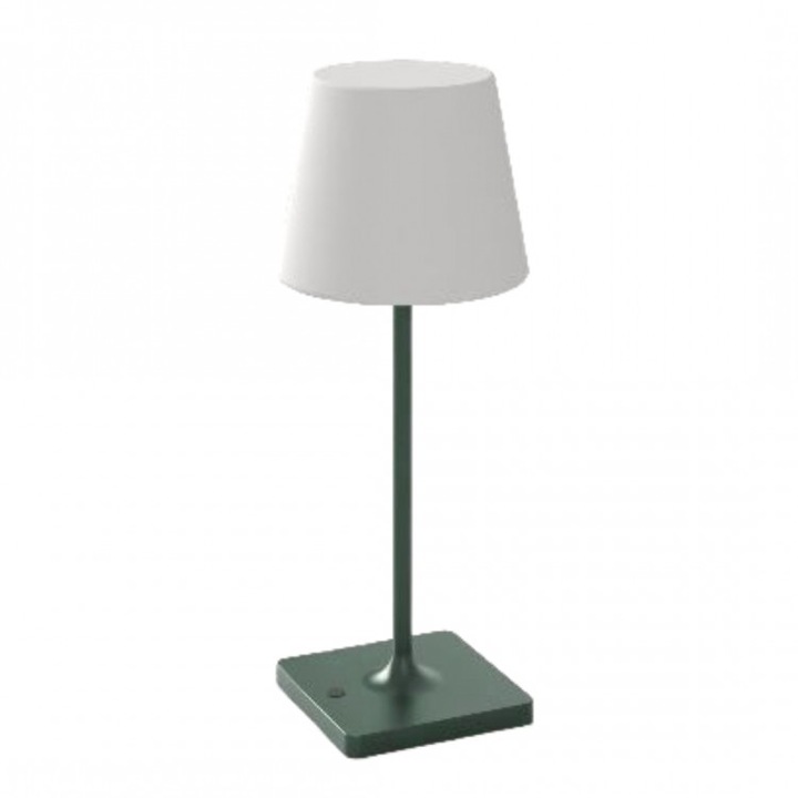 Veioza raincarcabila, de masa, 5w, 400lm, 3 trepte de control tactil, culoare gri