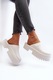 Дамски чехли с дебела подметка Big Star NN274015 Бяло 41
