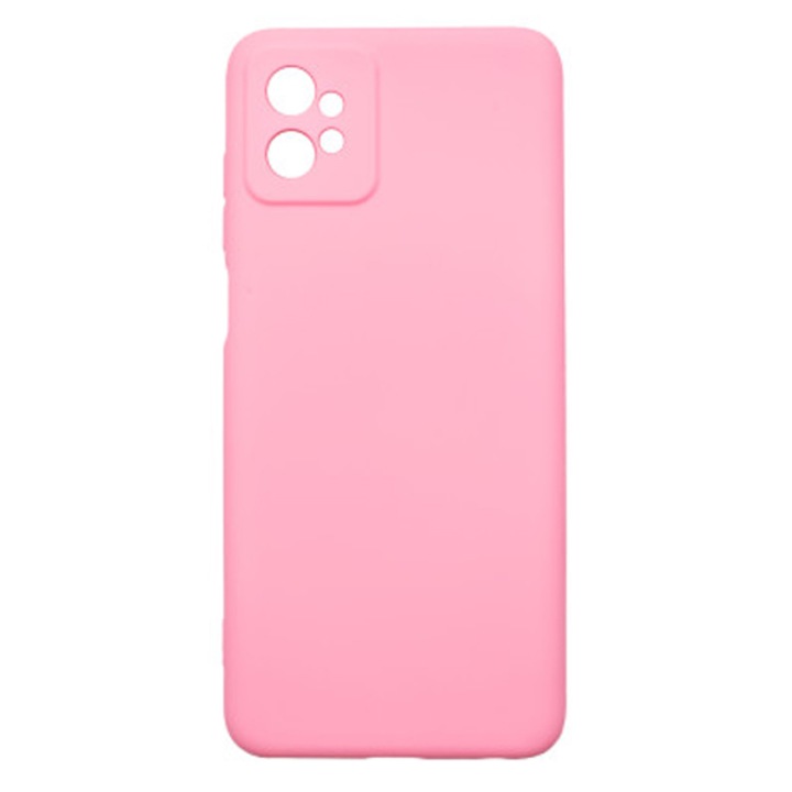Калъф за Motorola Moto G32 Premium Silicone Daden®, Защита на камерата, Удароустойчив, Премиум качество, Розов