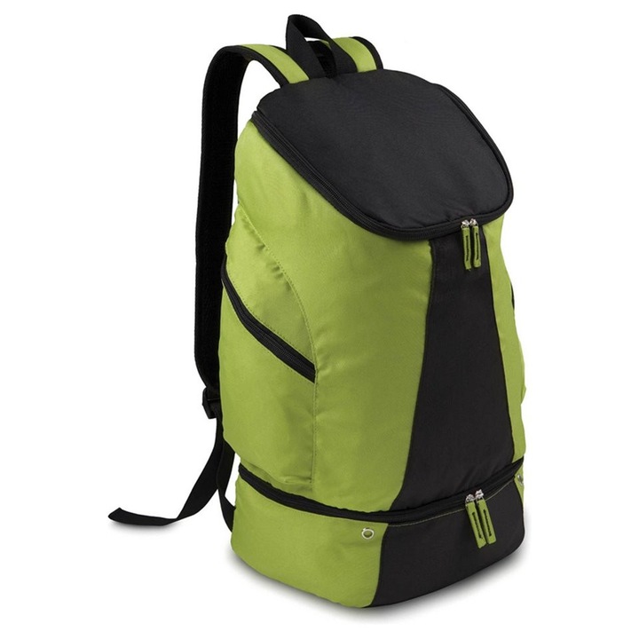 Rucsac sportiv, 27x50x21 cm KI0102, Burnt Lime/Black