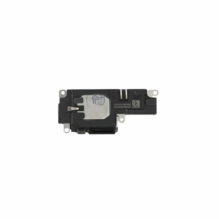 Difuzor pentru telefon cu buzzer compatibil cu Apple iPhone 13 Pro Max, metal, Negru