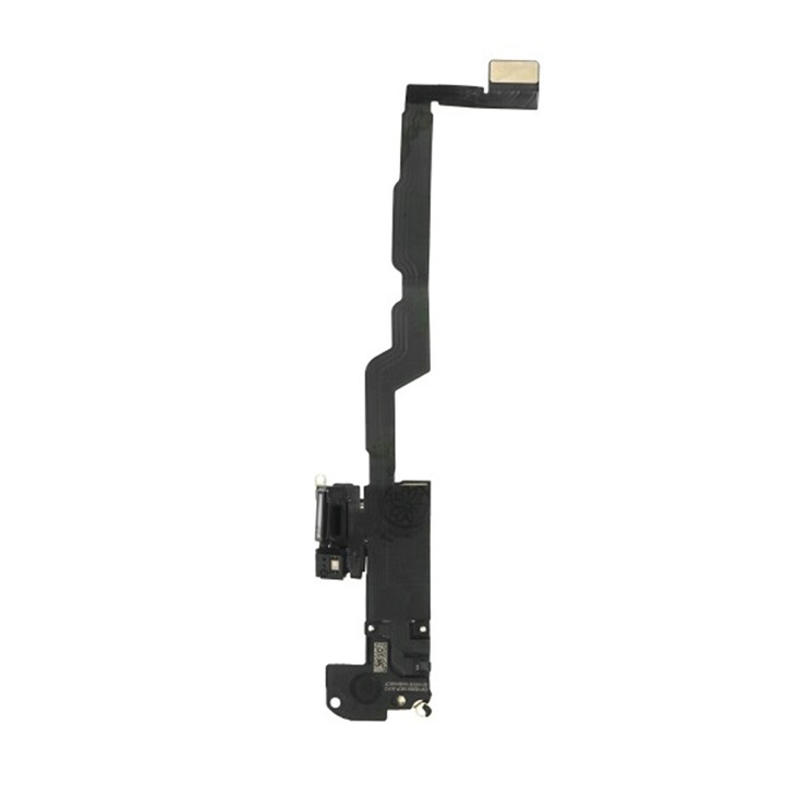 Difuzor pentru telefon cu senzor de proximitate, senzor flex, compatibil cu Apple iPhone XS, metal, Negru