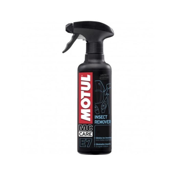 Megoldás moto rovarok tisztítására Motul Rovareltávolító E7 400ml