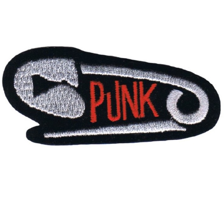 Petic textil Punk, 6 cm x 2, 8 cm, INOVATIX