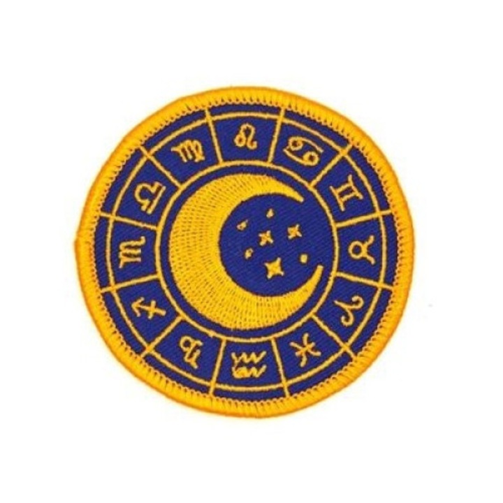 Petic textil Astrology, 8 cm, INOVATIX