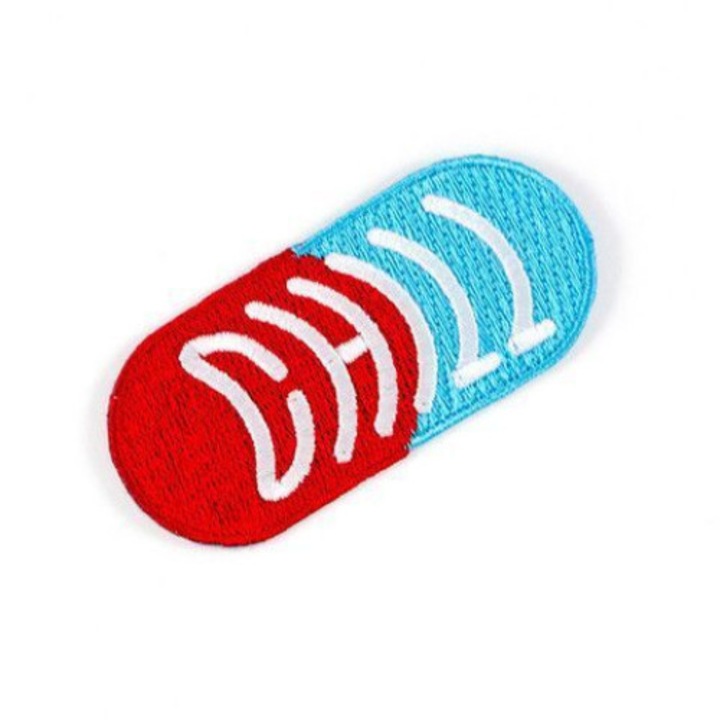 Petic textil Chill, 5 cm x 4 cm, INOVATIX