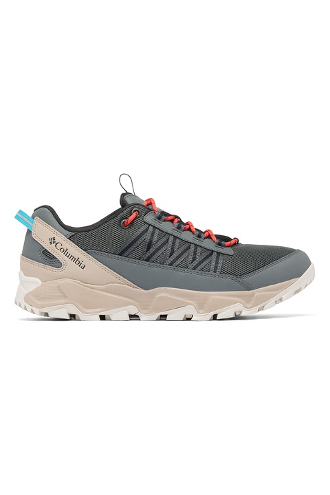 Columbia, Pantofi impermeabili pentru trekking si drumetii Flow Fremont, Bej/Gri carbune