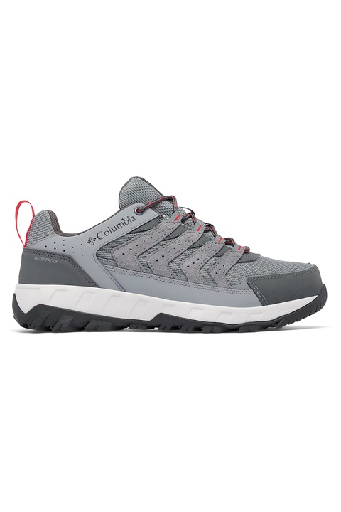 Columbia, Pantofi impermeabili low-cut pentru drumetii Strata Trail™, Negru/Gri inchis