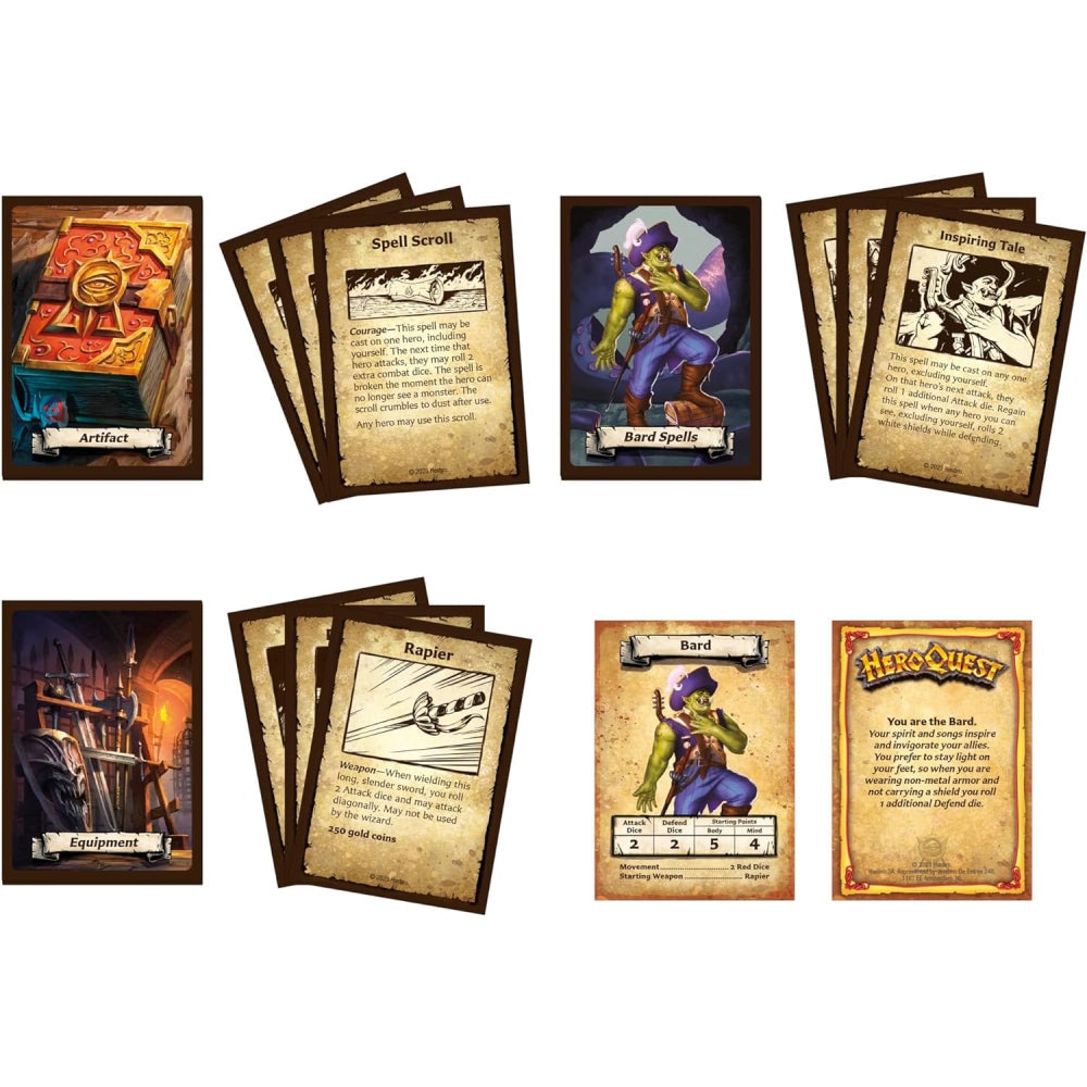 Avalon Hill HeroQuest Mission Pack The Ogre Horde Gioco di ruolo Richiede il sistema di gioco HeroQuest