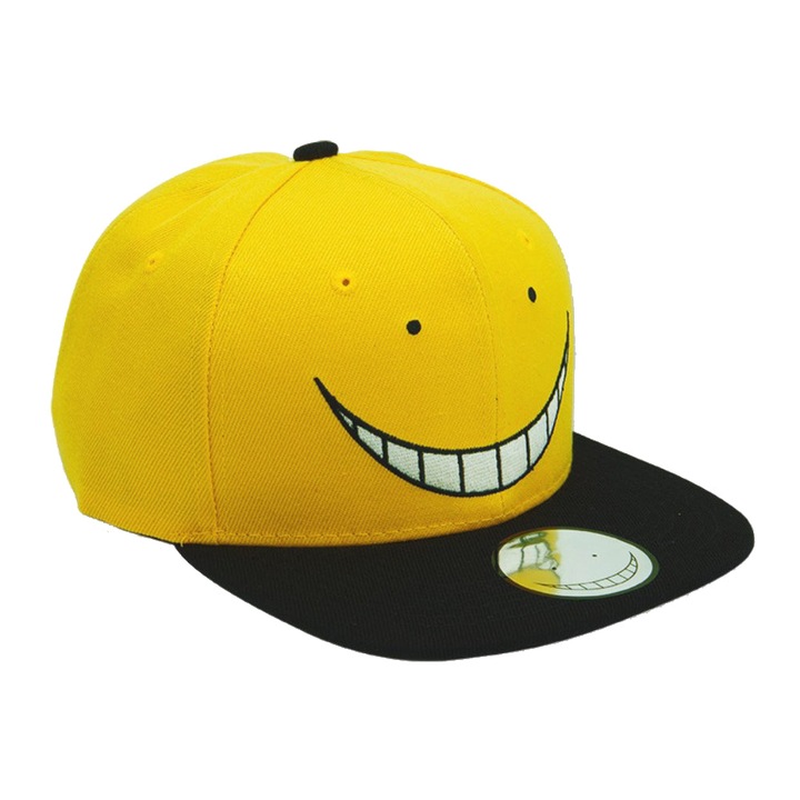 Sapca Assassination Classroom - Black & Yellow - Koro