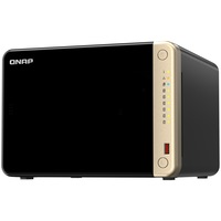 Network Attached Storage Qnap TS-664-8G cu procesor Intel Celeron N5095 Quad-core 2.8GHz, 6-Bay, 2 Sloturi PCIe M.2 2280, 8GB DDR4, 2 Porturi 2.5GbE