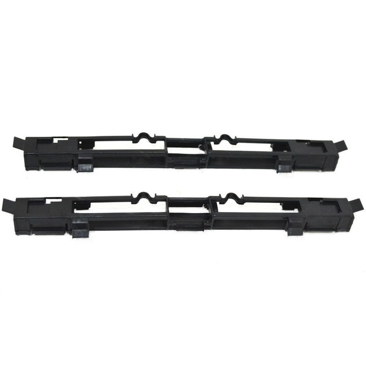 2db csomagtartó tetősín burkolat készlet Opel Astra H, 2004-2010, fekete