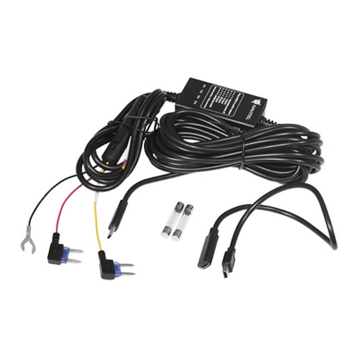Kit alimentare permaneta camere auto NAVITEL Smart Box Max - USB-C/miniUSB