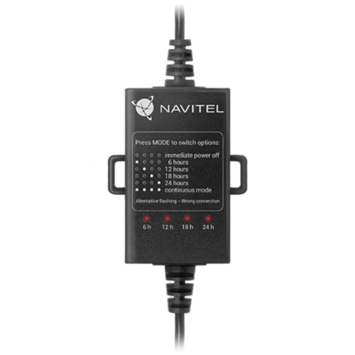 Kit alimentare permaneta camere auto NAVITEL Smart Box Max - USB-C/miniUSB