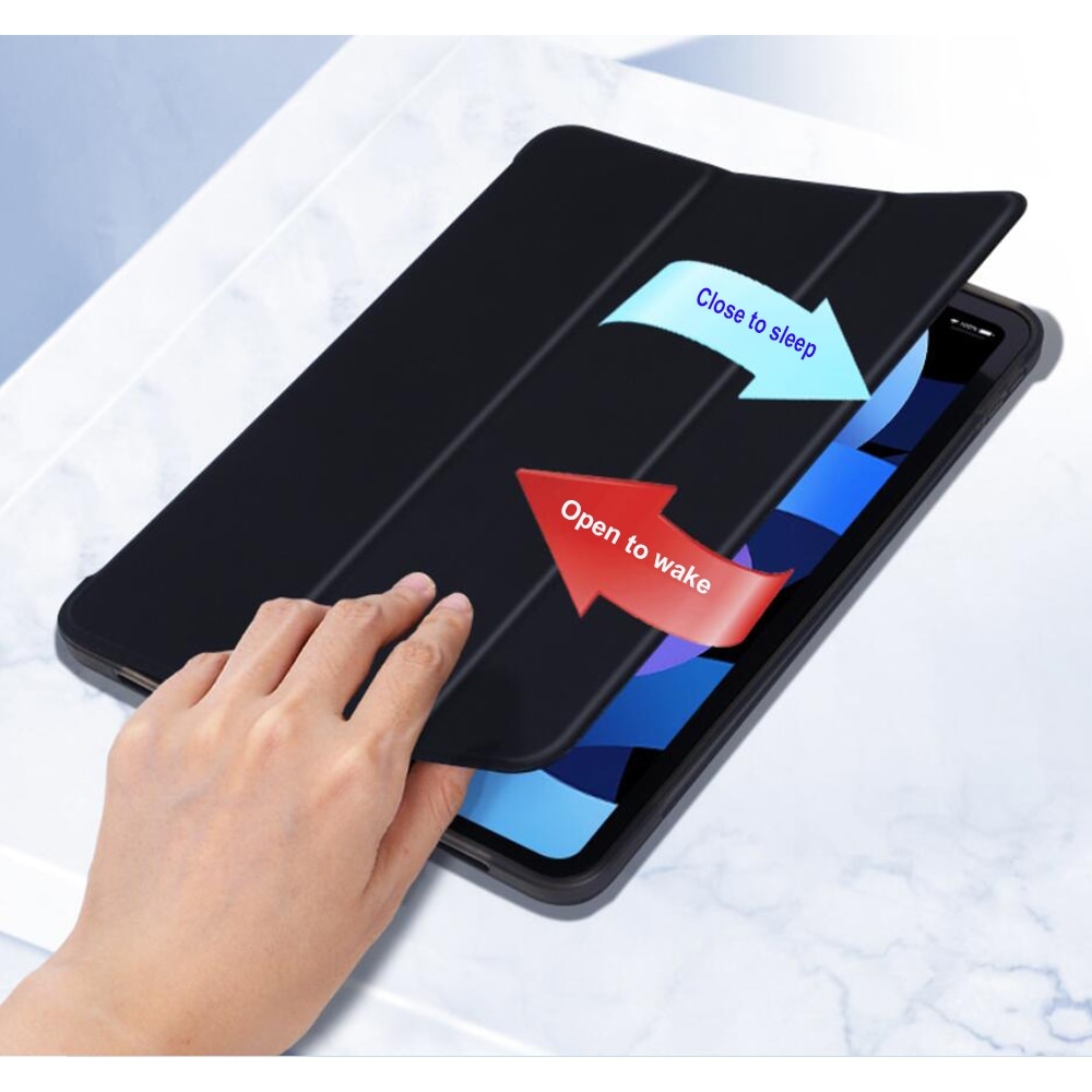 Husa protectie tableta, DCSZVIGS, TPU, Pentru iPad Pro 2018/2020/2021/2022, 12.9", iPad Air 13"2024, Negru