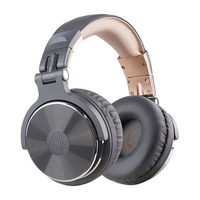 Casti Over the Ear OneOdio Pro 10, Hi-Res Audio, Cu fir detasabil, Jack 3.5mm/6.35 mm, Grey