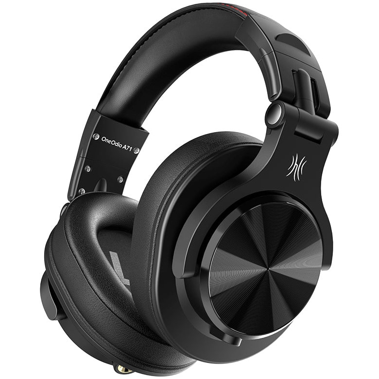 Casti Over the Ear OneOdio A71M, Microfon, Cu fir detasabil, Jack 3.5mm/6.35 mm, Black