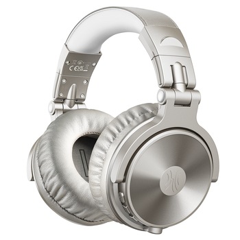 Casti Over the Ear OneOdio Pro C, Wireless, Bluetooth 5.0, Microfon, Silver