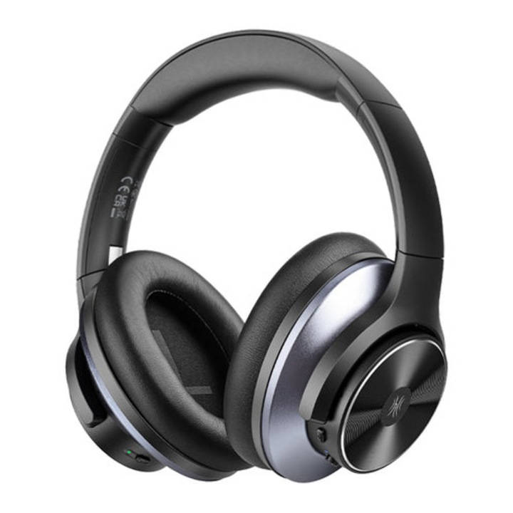 Слушалки Over the Ear OneOdio A10, Wireless, Bluetooth 5.0, Микрофон, Черен