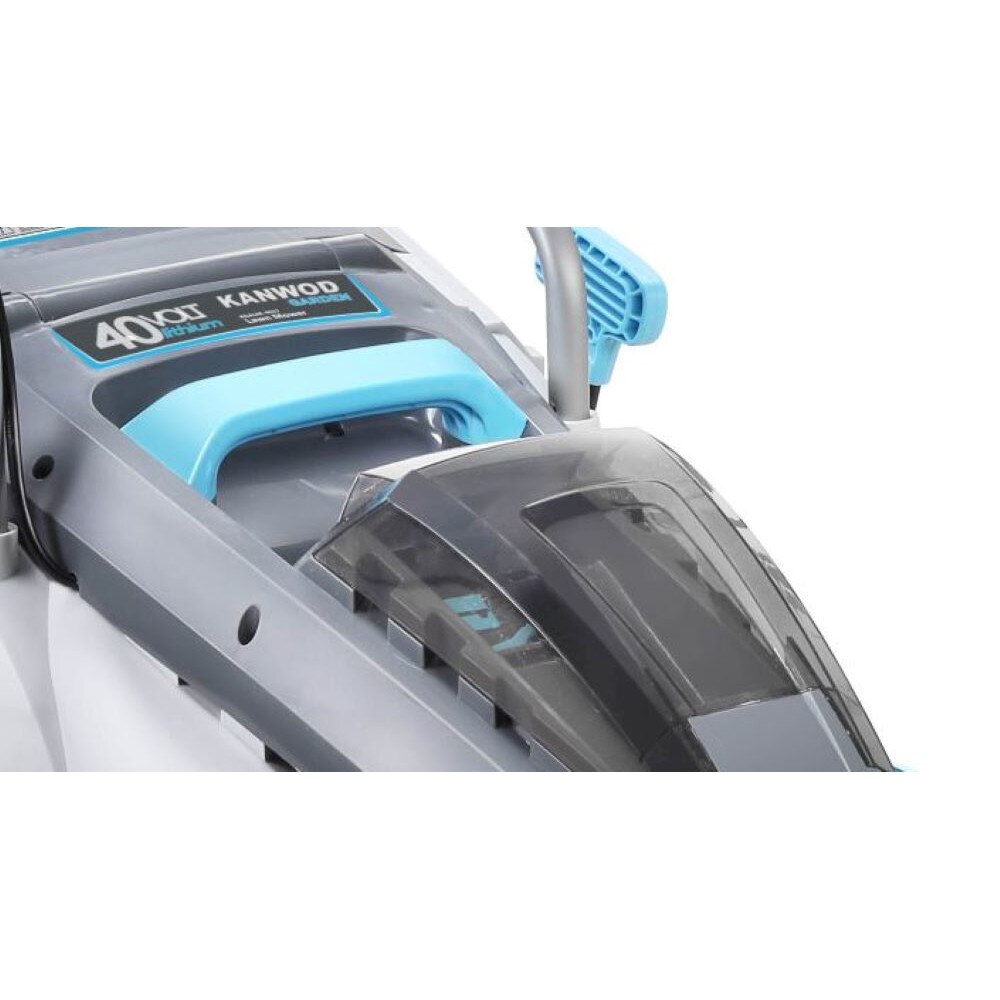 Kanwod KGALM-1638 Tondeuse Électrique 38 Cm 1600W - Bac 42L, 5 Hauteurs De Coupe 30-75 Mm