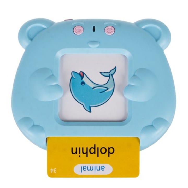 Kruzzel 21838 kártyaolvasó angol tanuláshoz, kék