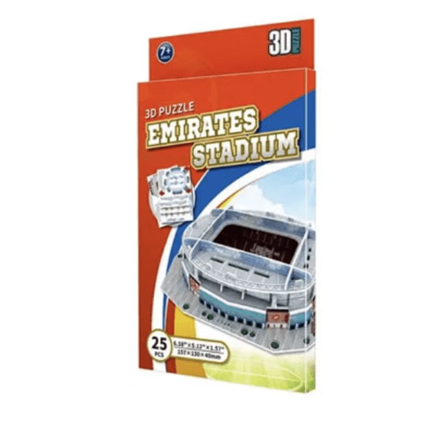 Jual 3d Stadium Puzzle | Arsenal - Emirates Stadium| Miniatur Stadium Bola Di Seller Velvet - View #2