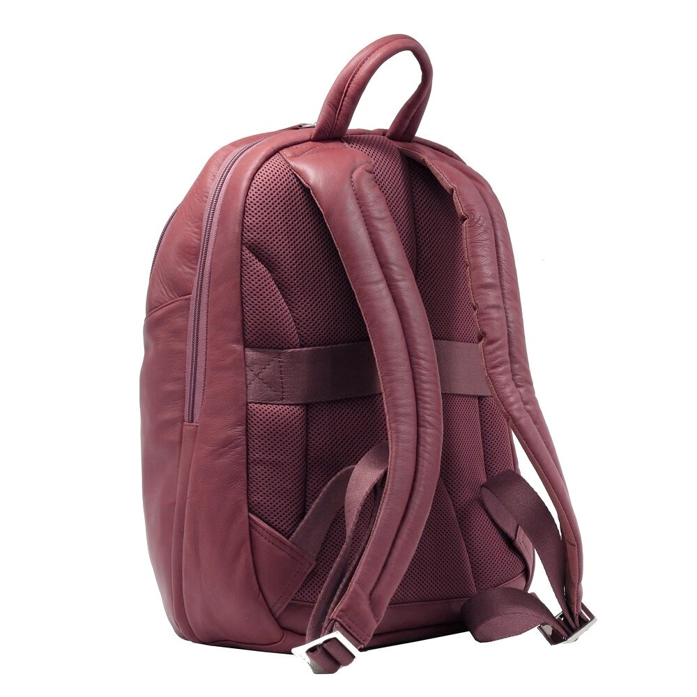 Rucsac Piquadro din piele naturala, portlaptop de 14” si iPad®10, 5’’/9, 7”, bordo, CA3214X2/BO