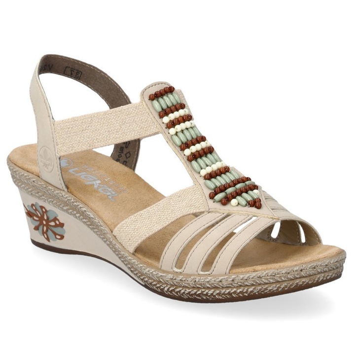 Rieker Rieker női telitalpú belbújós szandál V2451-62