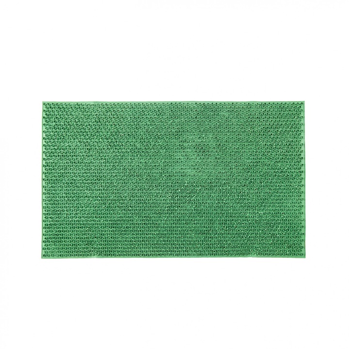Gumi lábtörlő, füves jellegű, 75x45 cm