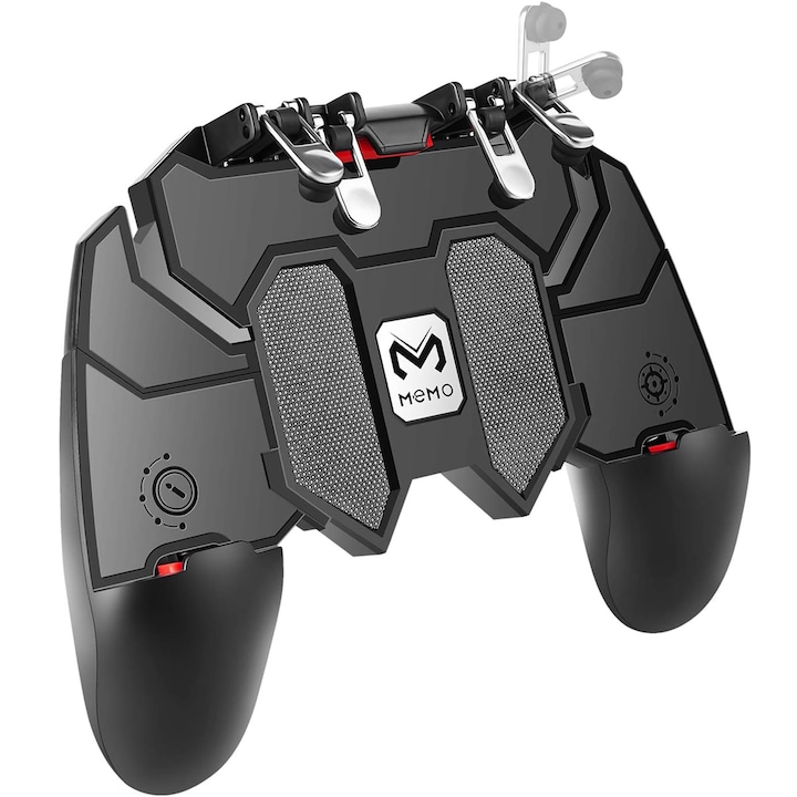Játéktelefon vezérlő, AK66 modell, PUBG, Playsmartshop, JENUOS®, 4 mechanikus trigger