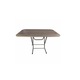 Маса с MDF плот Harlem® Suntalem, 60X110X72 сантиметра, Плот 18 мм, Емайлирани крака, Сгъваема