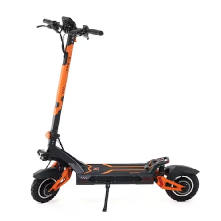 KuKirin G3 Pro офроуд електрическа тротинетка, с двойно задвижване, максимална автономност 80 км, 2x1200W мотор, 52V 23.2Ah батерия