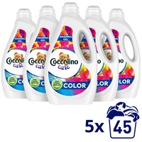 Detergent de rufe Coccolino Care, 5x45 spalari, 5x1,8L