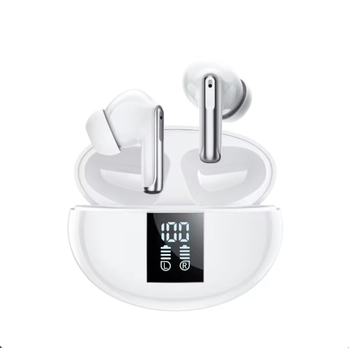 Casti wireless Air Pro Green Pods inp3 Android si Ios bluetooth 5.0 muzica 3D touch control microfon