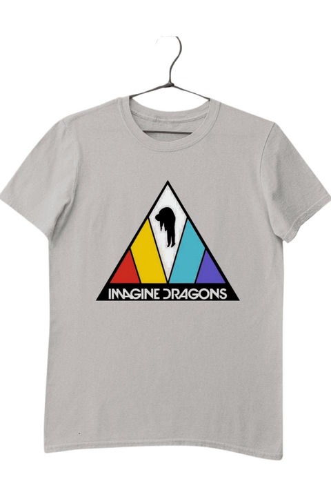 Imagine Dragons evolve logó férfi póló, fehér, S