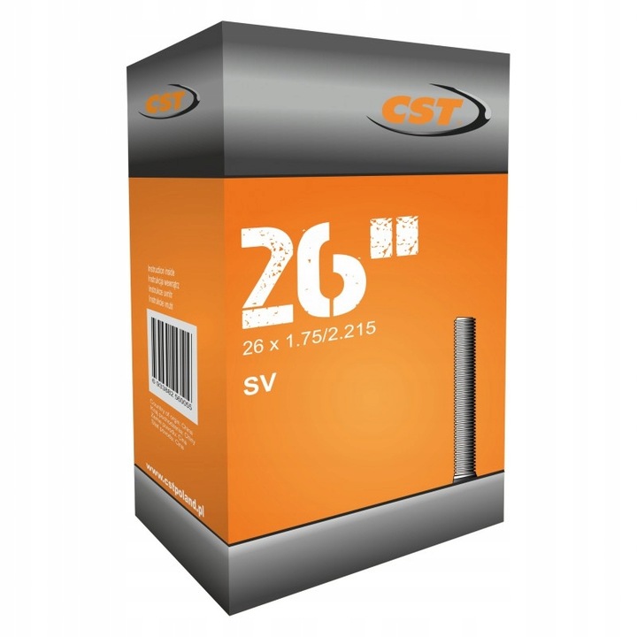 MTB kerékpár kerékcső CST, 26 x 1,75/2,125, AV 40, 47/53-559 SV