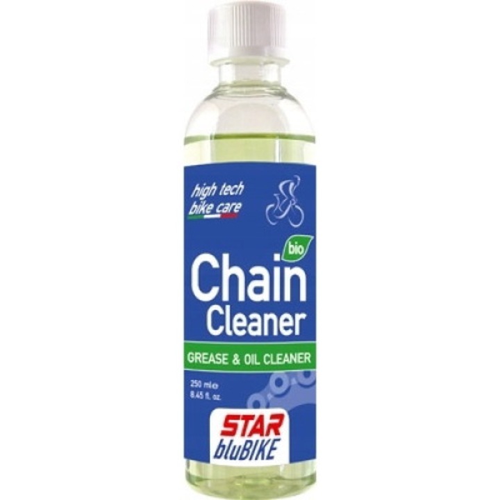 Biológiailag lebomló kenőanyag kerékpárláncokhoz, STARbluBIKE, Bio Chain Cleaner, 250 ml