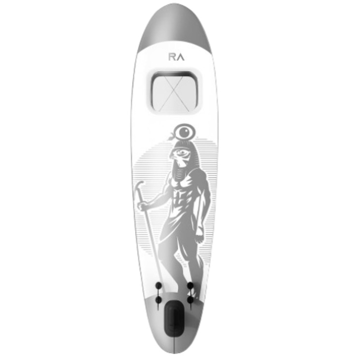 Placa gonflabila Paddle Board Physionics, ‎305 x 76 x 12 cm, gri