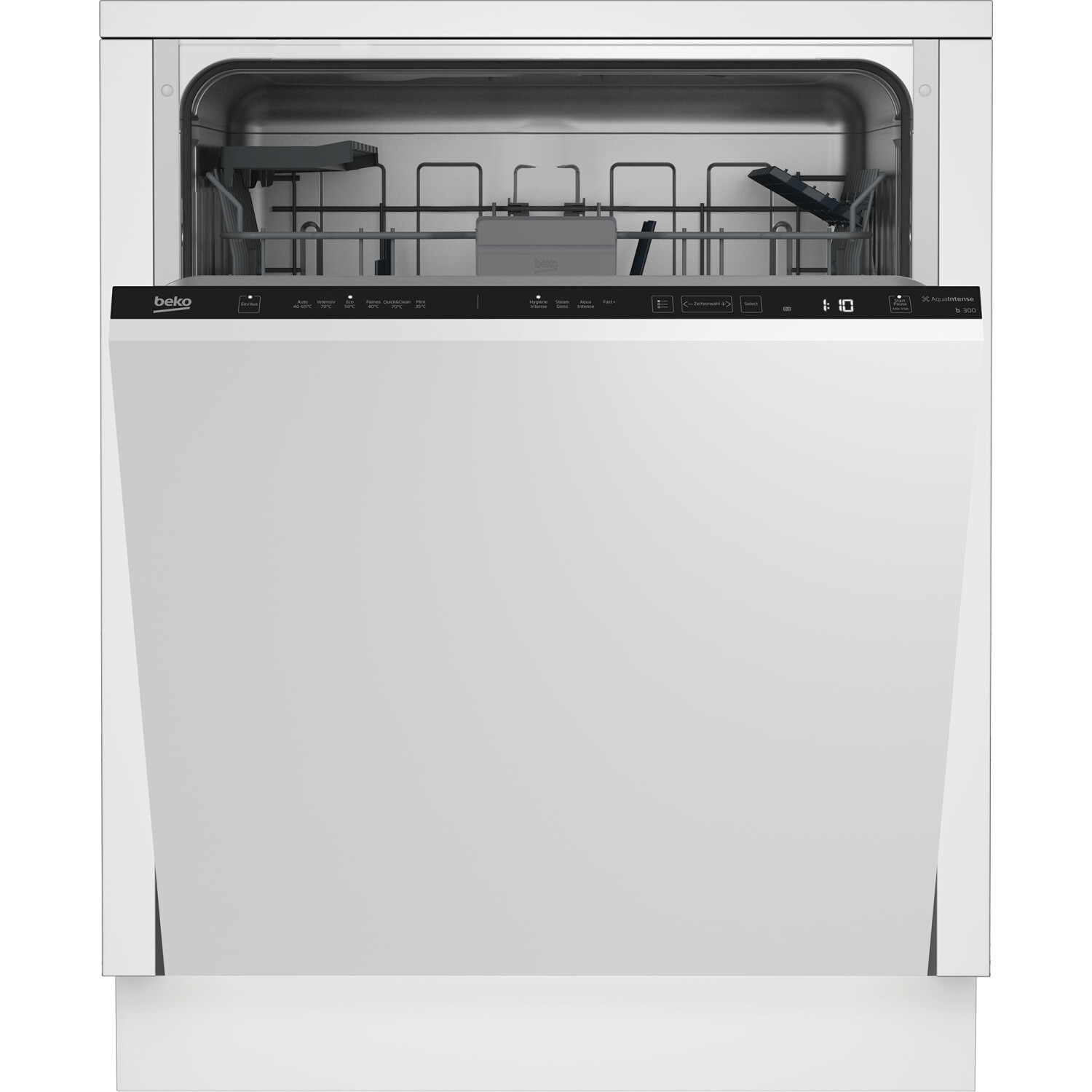 Masina De Spalat Vase Incorporabila Beko BDIN26420Q, 60 Cm, Clasa E, 14 Seturi, 6 Programe, Inox