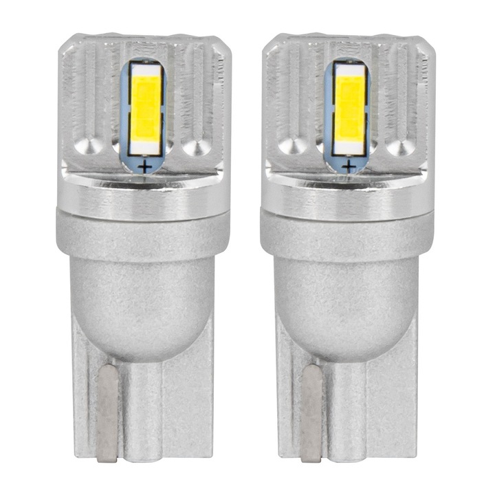 Комплект 2 крушки T10 12-24V, 2 SMD