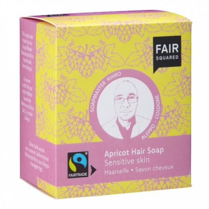 Сапун за коса за чувствителен скалп Fair Squared, Apricot, 160гр