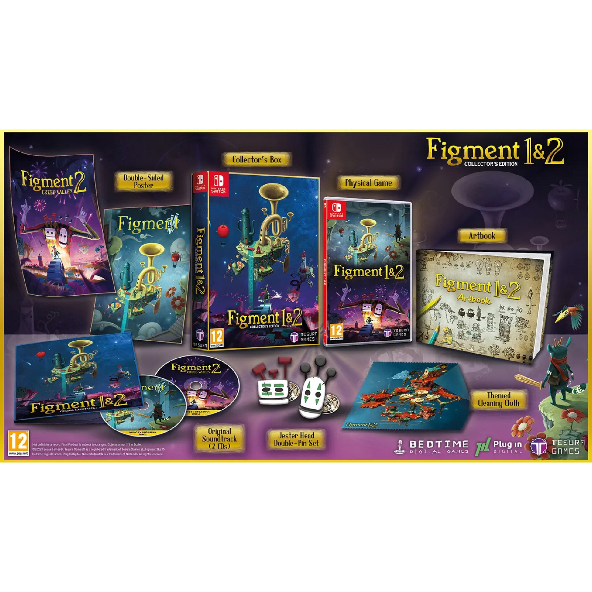 Joc Figment 1+2 Collector Edition Pentru Nintendo Switch - eMAG.ro